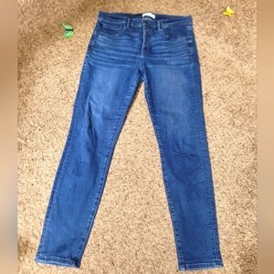 Ann Taylor Loft Jeans Womens 30/10 Modern Skinny Stretch